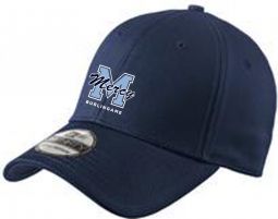 New Era Structured Stretch Cotton Cap, Navy